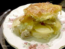 Мясо "Нежное" с луком и грибами