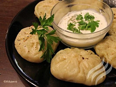 Манты с тыквой