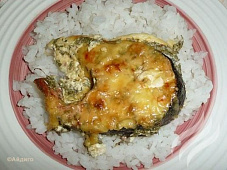 Рыба (кижуч) в сливочном соусе