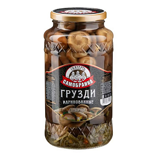Грибы грузди маринованные, Скатерть-Самобранка