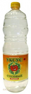 Уксус столовый 1 л Уксус столовый 1 л