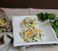 Котлеты из индейки и моркови.