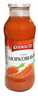 Сок морковный "Кухмастер"