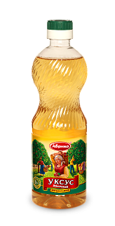 Уксус яблочный натуральный в ПЭТ-упаковке "Абрико"