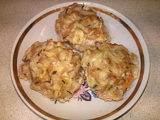 Маффины из кабачков со свининой