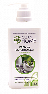 Гель для посуды Clean Home универсальный 1 л