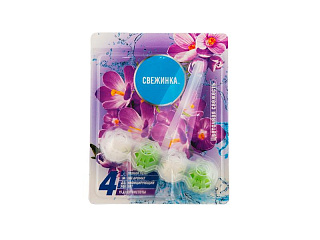 Подвеска в унитаз Свежинка 4в1, Цветочная свежесть