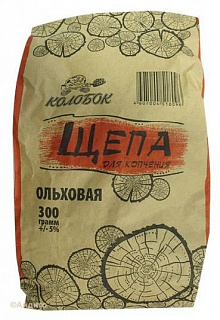 Щепа для копчения Ольховая "Колобок"