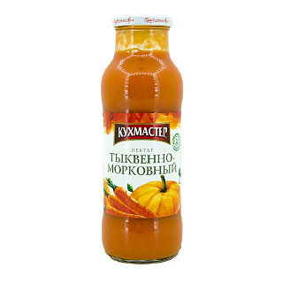 Нектар Тыквенно - морковный в стеклянной бутылке Кухмастер Нектар Тыквенно - морковный в стеклянной бутылке Кухмастер