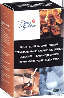 Сахар темный крупный карамельный