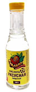Уксусная кислота 70% 180 гр Румянка Абрико
