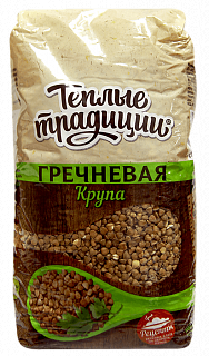 Крупа гречневая ядрица "Теплые традиции"