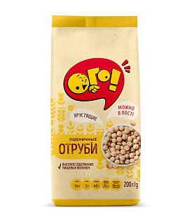 Отруби "Пшеничные" экструдированные "ОГО!"