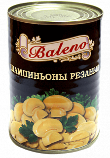 Шампиньоны 425 г. резаные