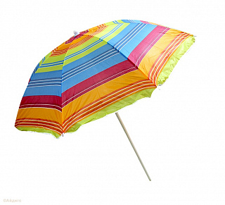 Зонт пляжный в чехле Радуга