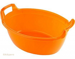 Таз овальный 16л с ручками