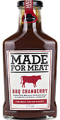 Соус KUHNE Made for Meat томатный барбекю с клюквой