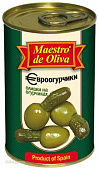 Оливки на огурчиках в оливковом масле