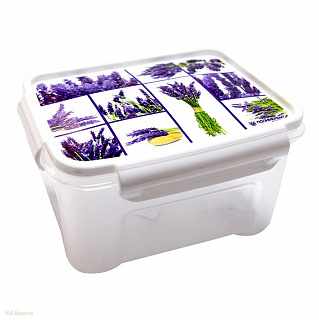 Контейнер для СВЧ "Лаванда" 1,1 л