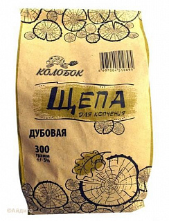 Щепа для копчения Дубовая "Колобок"