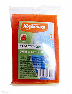 Салфетка абразивная Хозяюшка Мила 90*133 3шт