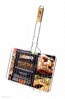 Решетка-гриль GreatBBQ 12 средняя с борт. нерж. сталь 68*(26*35*1,5)