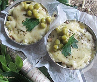 Грибной жульен с прованскими травами