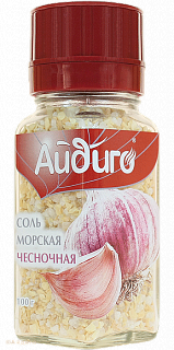 Соль морская "Чесночная" в мельнице
