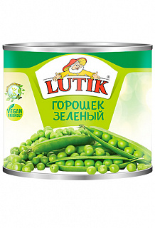 Зеленый горошек Lutik