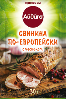 Приправа Свинина по-европейски с чесноком и розмарином Приправа Свинина по-европейски с чесноком и розмарином