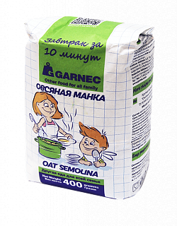 Крупа овсяная "Овсяная манка" Гарнец Крупа овсяная "Овсяная манка" Гарнец