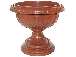 Вазон на ножке диаметр 395 мм терракот арт. 1451FTP