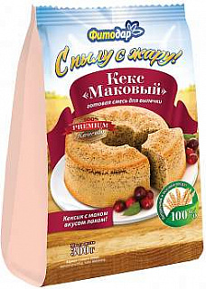 Смесь для выпечки макового кекса "Фитодар"