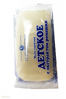 Мыло туалетное Детское п/эт 90г ЕЖК