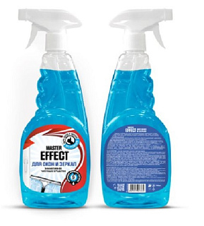 Средство для стекол и зеркал Мастер Эффект, с пульверизатором