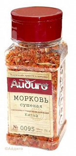 Морковь сушёная