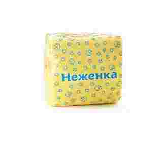 Салфетки бумажные лимонные "Неженка" 24*24, 1-слойные, 100 шт.