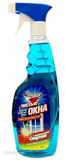 Средство для стекол и зеркал Золушка с пульверизатором