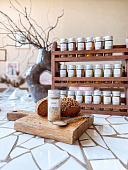 Подарочный набор специй Айдиго Box (21 колба в штативе)