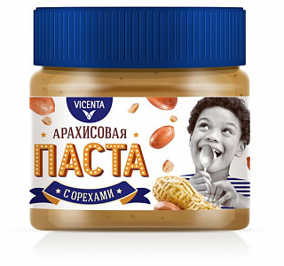 Паста арахисовая Vicenta с орехами