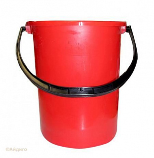 Ведро пластиковое люкс 9л