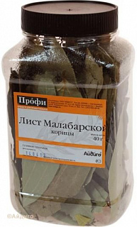 Лист малабарской корицы