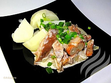 Рыжики в сметане