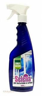 Средство для стекла Селена с пульверизатором Средство для стекла Селена с пульверизатором