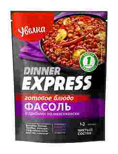 Фасоль с грибами по-мексикански DINNER EXPRESS "Увелка"