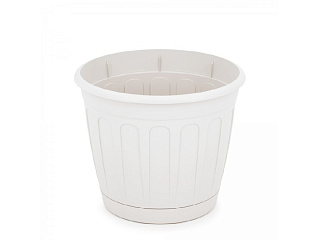 Горшок цветочный Дионис 1,6 л белый арт. М8243 Горшок цветочный Дионис 1,6 л белый арт. М8243