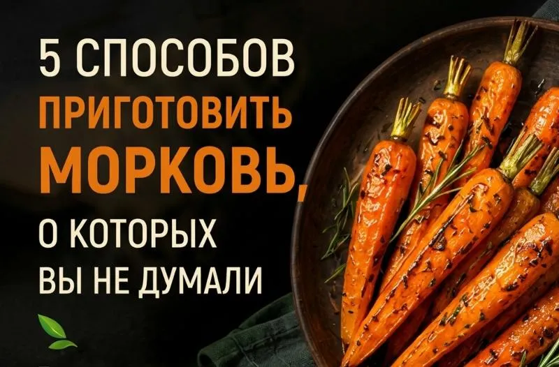 Морковь с пряностями - 5 простых рецептов приготовления от Айдиго