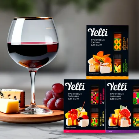 Пряный джем и фруктовая горчица Yelli