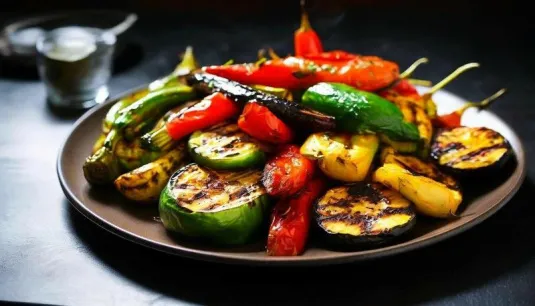 овощи на гриле