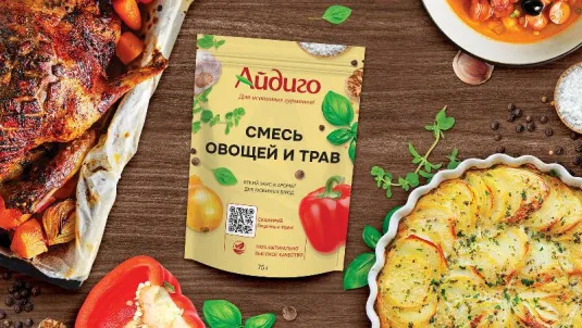 Новинка - смесь овощей и трав Айдиго!